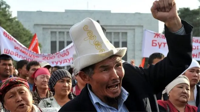 Кыргызстан шайлоодон чыккан нааразылык