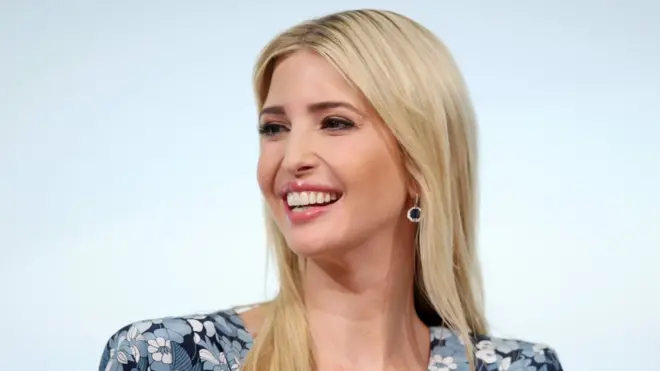 美国总统特朗普的女儿伊万卡参加在德国柏林举行一次讨论会