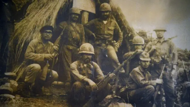 Гондурасские солдаты на линии фронта