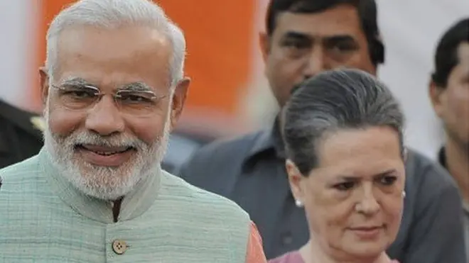 मोदी सोनिया