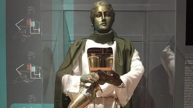El sirviente automático de Philon. (Foto cortesía del Museo Kotsanas)