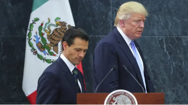 Trump ayaa Nieto la kulmay ka hor intaan xilka loo dhaarin