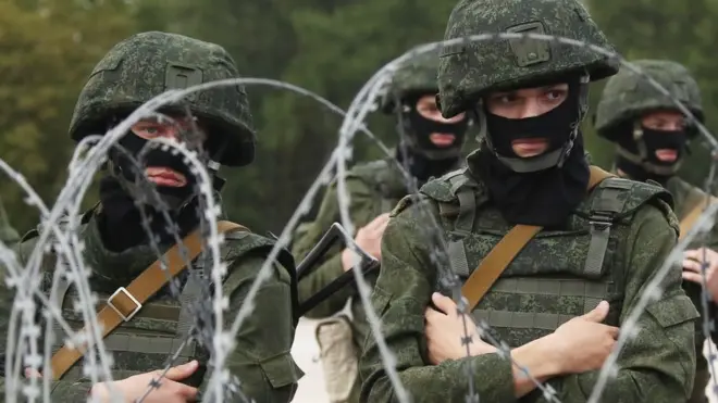 Солдаты в Минске