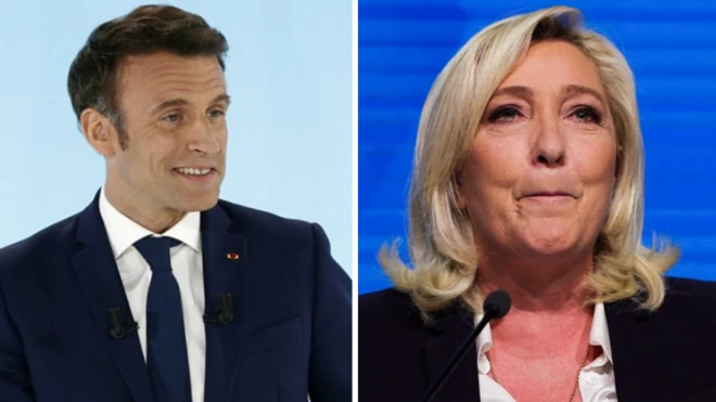 Who get di upper hand as Macron and Le Pen dey battle for presidency?