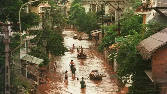 Việt Nam, Hà Nội, ngập