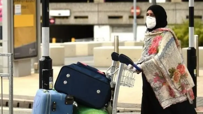 کورونا، ائیرپورٹ