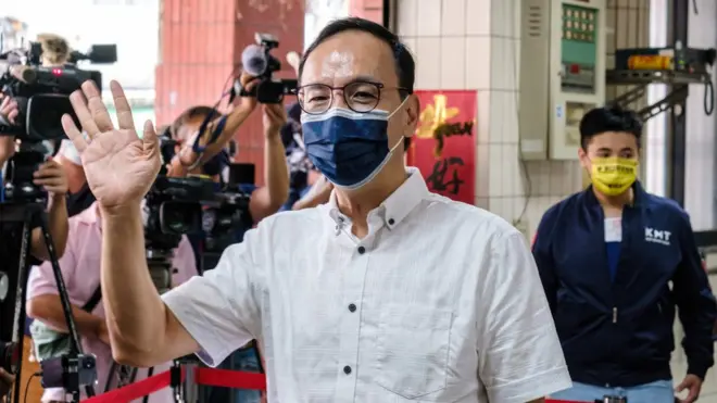 朱立倫再次當選台灣國民黨主席