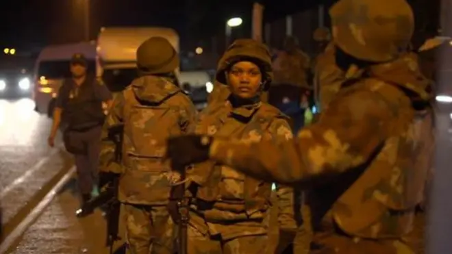 Vojska na ulicama Kejptauna