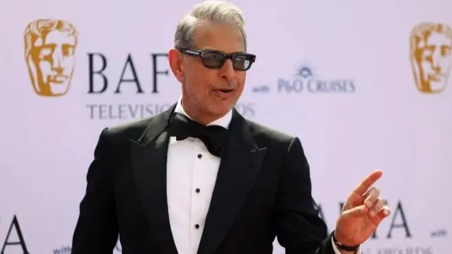 Glumac Džef Goldblum, zvezda filma Park iz doba jure, bio je među poznatima na dodeli Bafta nagrada u Kraljevskoj festivalskoj dvorani