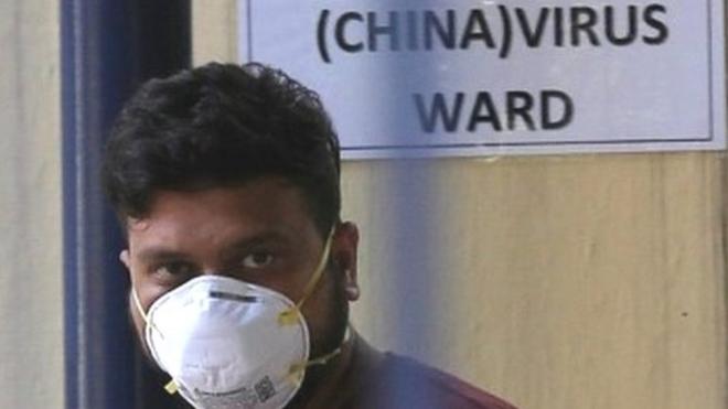 बेंगलुरु में कोरोना वायरस की निगरानी के लिए बना एक स्वास्थ्य केंद्र