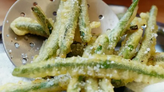 Vegetales tempurizados