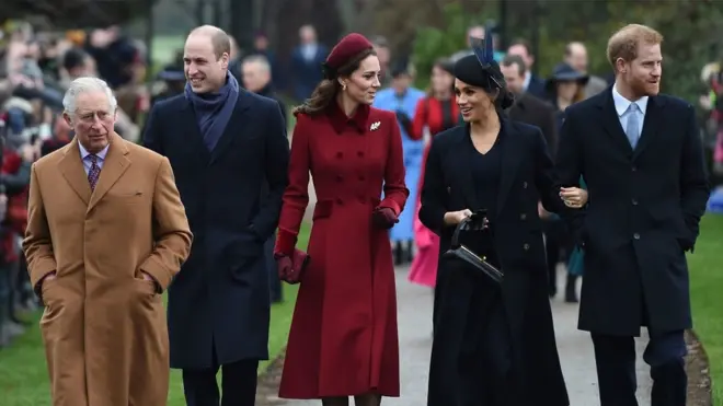 Royals attends Christmas Day Church service