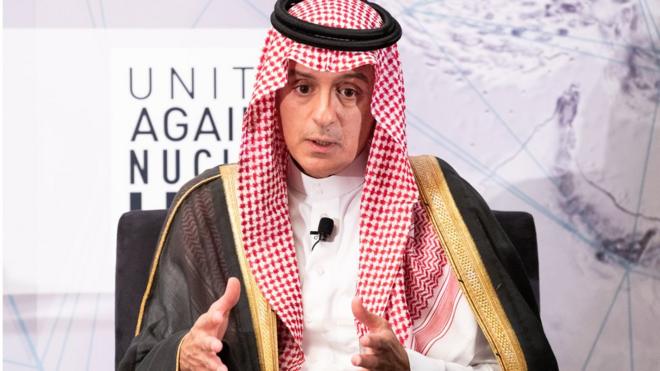 सऊदी के विदेश मंत्री अदेल अल जुबेर