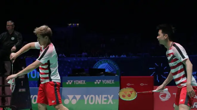 Kevin/Marcus secara mengejutkan keluar sebagai juara ganda putra All England pada 2017.