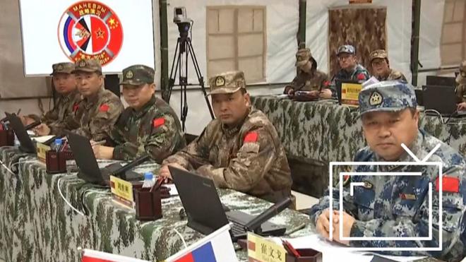 Китайские военные на учениях "Восток-2018"