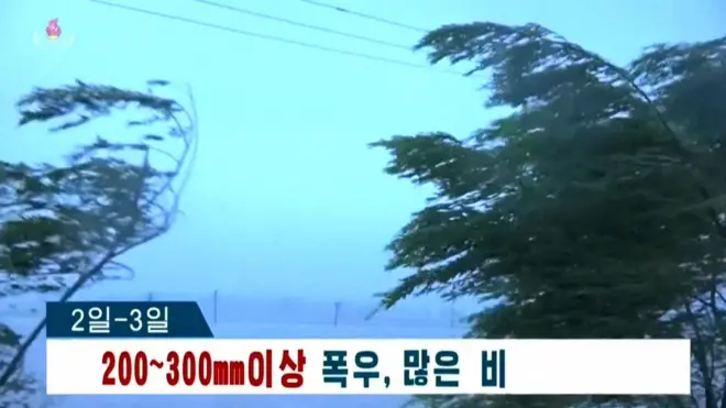 태풍 '마이삭' 관련 중앙조선TV 보도내용