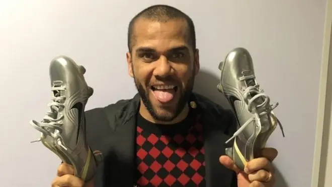 The Brazil captain Dani Alves is one player who has bought boots from the entrepreneurs