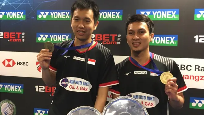 Hendra mengaku fokus pada pertandingan dan tidak terlalu memikirkan cedera, sementara Ahsan mengatakan pengalaman membuatnya tenang.
