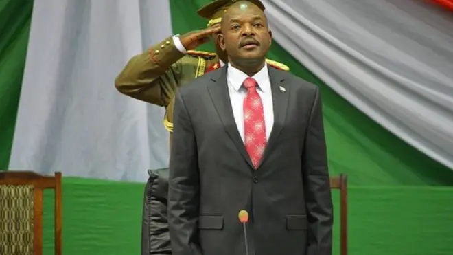 Le président burundais