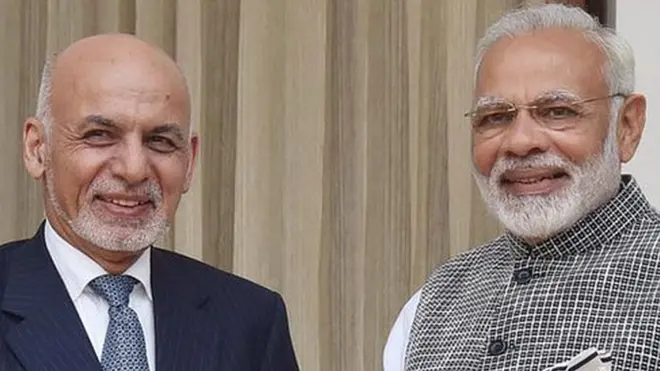 मोदी और अशरफ़ ग़नी