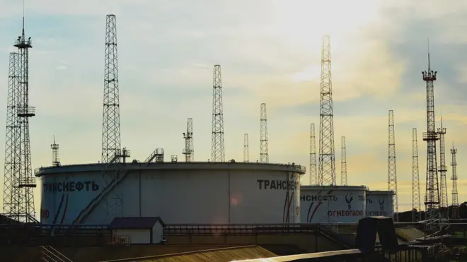 Нефтехранилище в приморье