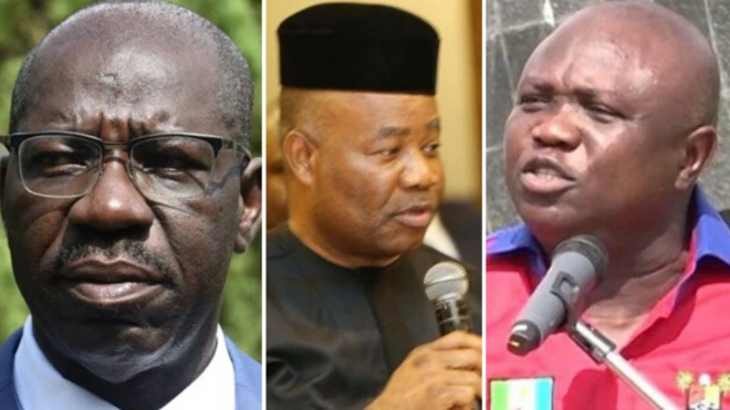 Obaseki, Ambode and Akpabio