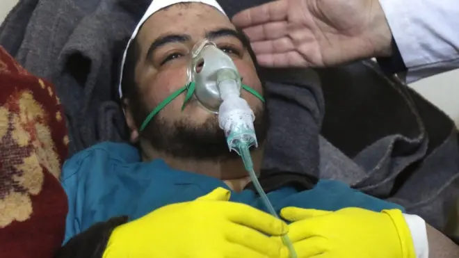 قتل العشرات في هجوم كيماوي على بلدة خان شيخون في أبريل/ نيسان