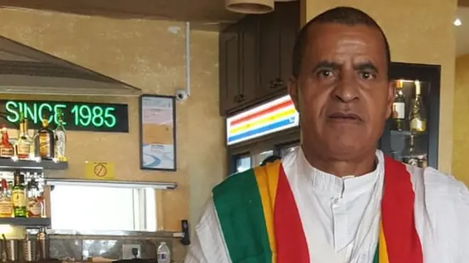 ብርሃኑ አስፋው በምግብ ቤታቸው