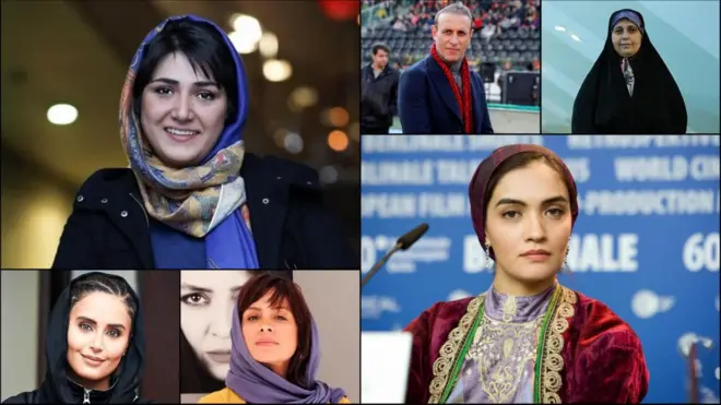 چهره‌های مشهوری که از اعتراض‌ها به شکلی حمایت کرده‌اند تحت فشار قوه قضائیه قرار گرفته‌‌اند