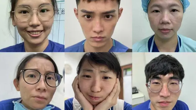 台北万芳医院急诊科的护理人员