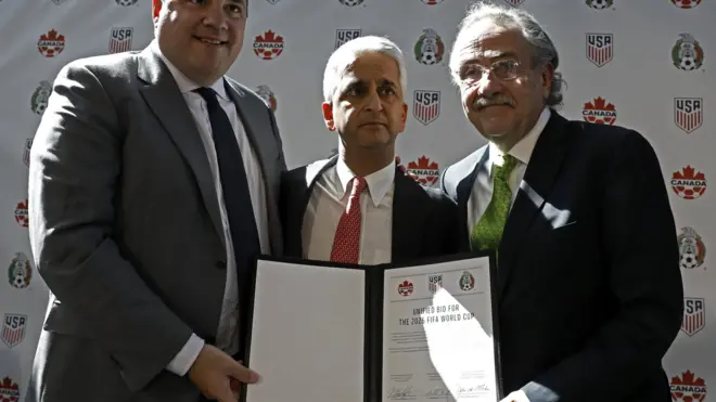 أول ترشح مشترك بين ثلاث دول لتنظيم نهائيات كأس العالم