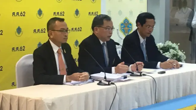 การเปิดแถลงผลการเลือกตั้งของสำนักงาน กกต. ในครั้งนี้ เกิดขึ้นเร็วกว่ากำหนดเดิมที่นัดหมายสื่อมวลชนไว้ในวันที่ 29 มี.ค.