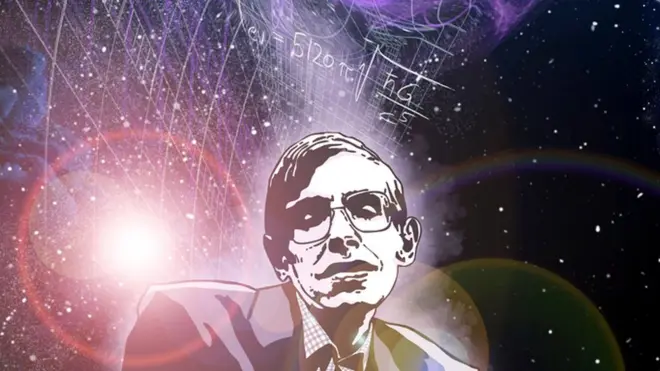 Stephen Hawking artwork