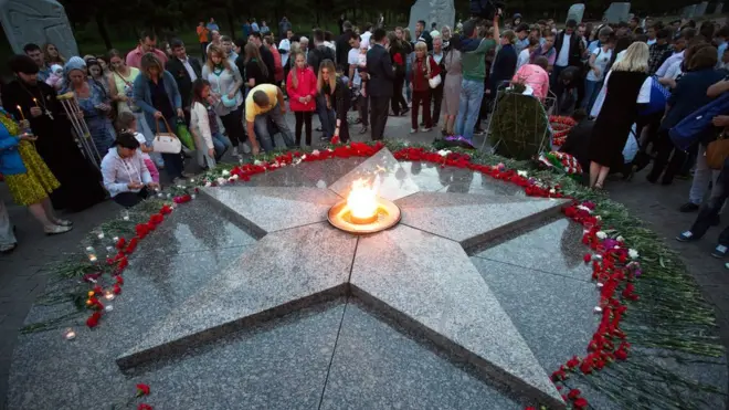 Вечный огонь в Омске