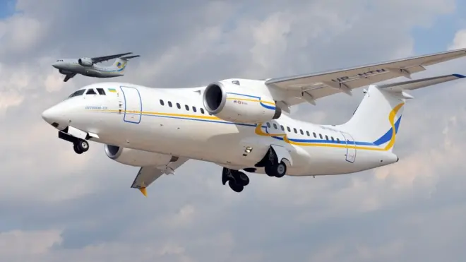 Среди тех самолетов, которые получат канадскую авионику - Ан-158