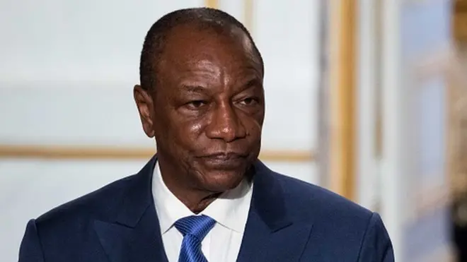 Le président guinéen Alpha Condé.