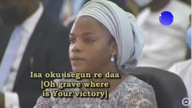 Iyawo Oloogbe Dare Adeboye