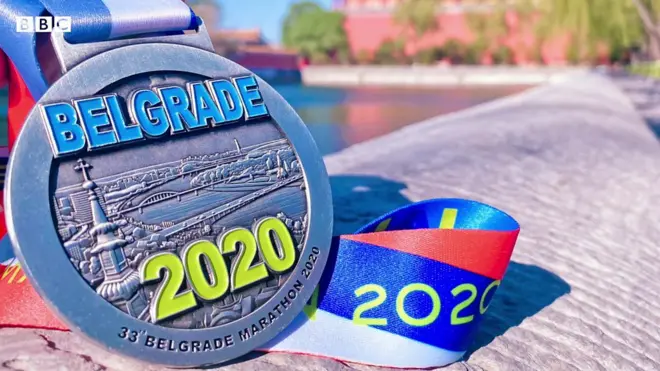 Medalja Beogradskog maratona 2020