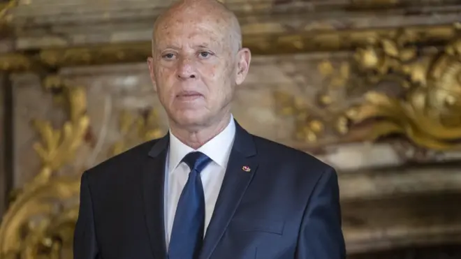 الرئيس التونسي قيس سعيّد