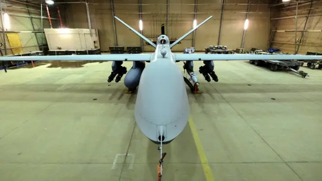 AS melakukan serangan drone di Afghanistan pada Oktober lalu.