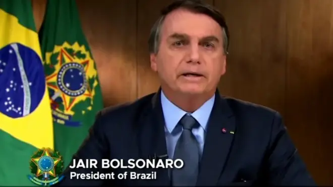 Bolsonaro disse que repercussãospingo casinoincêndios na imprensa internacional é partespingo casino"uma das mais brutais campanhasspingo casinodesinformação"