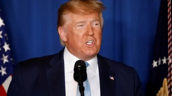 ترامب تحدث بعد تفجيرات استهدفت مواقع أمريكية في بغداد