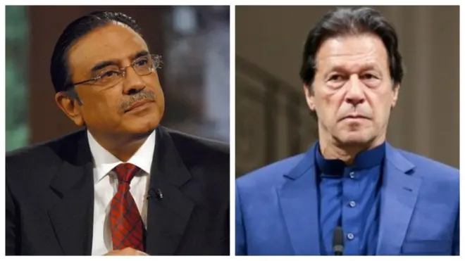 عمران خان، زرداری