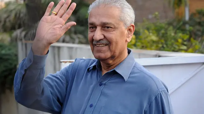 पाकिस्तान के परमाणु वैज्ञानिक डॉ क़दीर ख़ान