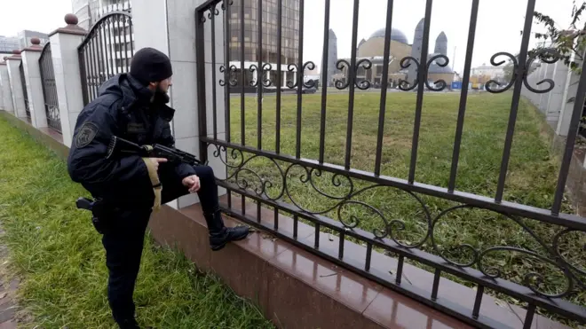 Чеченский полицейский