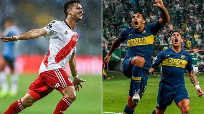 River Plate se han enfrentado en dos finales con una victoria para cada uno, mientras que en los duelos de la Libertadores Boca ha ganado dos eliminatorias y River una.