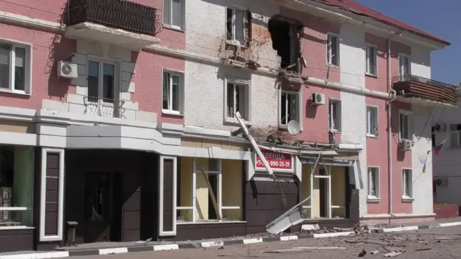 Щебекино. Последствия обстрела