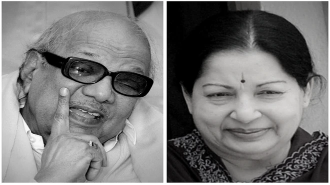 करुणानिधि, जयललिता