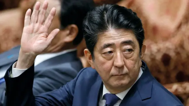Mr Abe has denied all of the allegations against him
