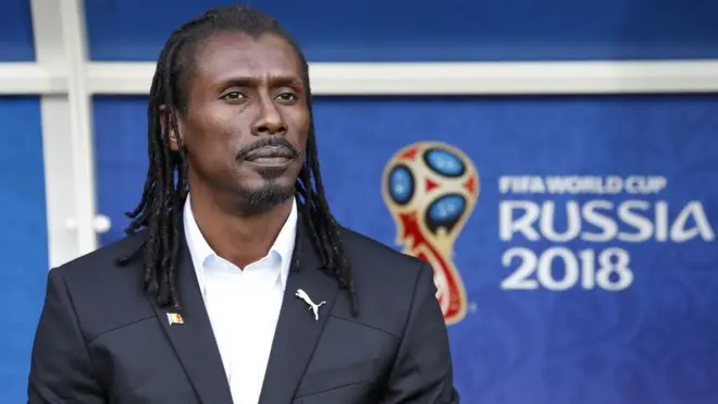 Senegal coach Aliou Cisse